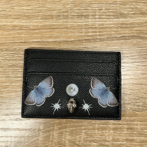 Alexander McQueen Black Card Holder - Picture 1 of 3